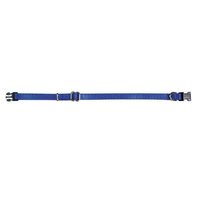 Prestige Pet 3/8 Inch Adjustable Nylon Puppy Collar Blue 23-36cm