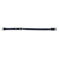 Prestige Pet 3/8 Inch Adjustable Nylon Puppy Collar Navy 23-36cm