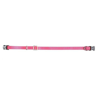 Prestige Pet 1 Inch Adjustable Nylon Dog Collar Hot Pink 41-71cm