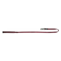 Prestige Pet Soft Padded Dog Leash Burgundy 3/4 Inch x 122cm