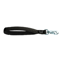 Prestige Pet Soft Padded Dog Leash Black 1 Inch x 30cm