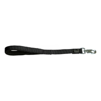 Prestige Pet Soft Padded Dog Leash Black 1 Inch x 46cm