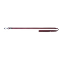 Prestige Pet Soft Padded Dog Leash Burgundy 1 Inch x 122cm