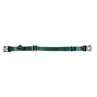 Prestige Pet 3/8 Inch Adjustable Cat Collar Hunter Green 23-36cm