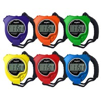 HART COLOUR STOPWATCHES SET - SET OF 6 COLOURED STOPWATCHES (46-132)