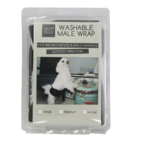 Zeez Washable Diaper Male Wrap for Incontinence & Male Marking Small