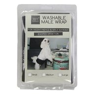 Zeez Washable Diaper Male Wrap for Incontinence & Male Marking Medium