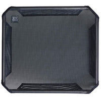 Zeez Platinum Elevated Dog Bed Replacement Cover Black Medium