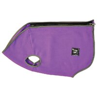 Zeez Cozy Fleece Indoor & Outdoor Dog Vest Pearly Purple XX3 63cm