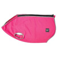 Zeez Cozy Fleece Indoor & Outdoor Dog Vest Ruby Pink L2 43cm