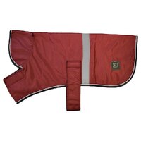 Zeez Dapper Waterproof Dog Coat Warm Maroon Size 10 25cm