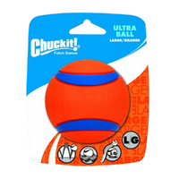 Chuckit Ultra Ball High Bounce Fetch Ball Dog Toy Large 8cm