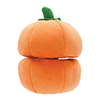 HugSmart Puzzle Hunter Fruity Critterz Pumpkin Dog Squeaker Toy