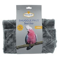 Prestige Pet Snuggle Pals Cosy Tent Bird Hide Grey Large