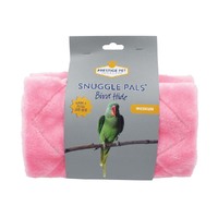 Prestige Pet Snuggle Pals Cosy Tent Bird Hide Pink Medium