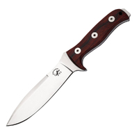 Salamandra Cocobolo Wood Stainless Steel Fixed Blade Knife 285mm (A400023)