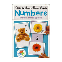 Hinkler Slide & Learn Flash Cards Numbers for Kids (ABW819785)