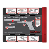 Real Avid Glock Smart Mat Gun Cleaning Mat Slip-Resistant Backing (AV-GLOCKSM)