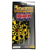 Sports Club Darts for Dartboard Classic Game 3 Pack (BEL700112)