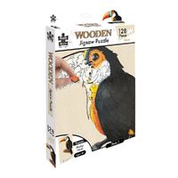 Puzzle Master Wooden Jigsaw Puzzle Toucan 128 Pieces (BMS013848)