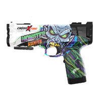 Kazaang Cross X Fire Electric Water Gun Monster Huntr 500ml Capacity (BMS014302)