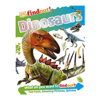 DK Findout Dinosaurs Fun Facts Amazing Pictures Childrens Book (BMS331347)