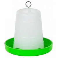 Avione Poultry Green & White Plastic Feeder 1.5kg