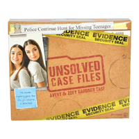 Pressman Toys Unsolved Case Avery & Zoe Gardner Case Mystery Game (CAA088120)