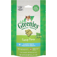 Greenies Cat Dental Treats Catnip Flavour 60g x 10 Pack