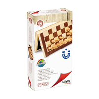 Cayro Chess Inlaid Magnetic Board Game 2-Players Ages 7+ 11 Inch (CHS606009)