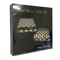 Dal Rossi Italy Chess Set Box Board Game 2-Players 14 Inch (CHSL2016)