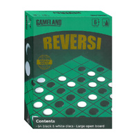 Gameland Reversi Classic Board Game 2-Players Ages 6+ (CLA910349)