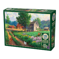 Cobble Hill Farm Country Jigsaw Puzzle incl Poster 1000 Pieces (COB40004)