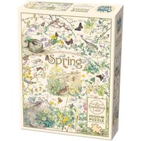 Cobble Hill Country Diary Spring Jigsaw Puzzle incl Poster 1000pcs (COB40092)