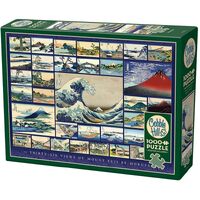 Cobble Hill Hokusai Jigsaw Puzzle incl Poster 1000 Pieces (COB40096)