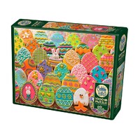 Cobble Hill Easter Eggs Jigsaw Puzzle incl Poster 1000 Pieces (COB40123)