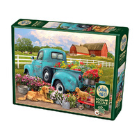 Cobble Hill Flower Truck Jigsaw Puzzle incl Poster 1000 Pieces (COB40157)