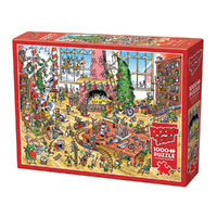 Cobble Hill DoodleTown Elves at Work Jigsaw Puzzle 1000pcs (COB44507)