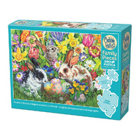 Cobble Hill Easter Bunnies Family Pieces Jigsaw Puzzle 350pcs (COB47009)