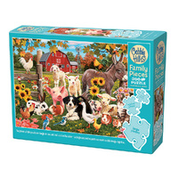 Cobble Hill Family Farm Family Pieces Jigsaw Puzzle 350pcs (COB47037)