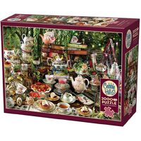 Cobble Hill Mad Hatters Tea Party Jigsaw Puzzle incl Poster 2000pcs (COB49004)