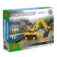 Alexander Constructor Hulk Excavator Toy for Ages 8+ 189pcs (CON016437)