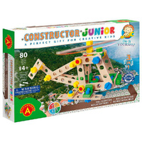 Alexander Constructor Junior Helicopter Toy for Ages 4+ 80pcs (CON021615)