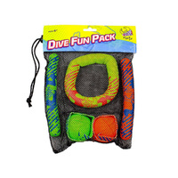 Cooee Dive Fun Pack in Reusable Mesh Bag for Ages 6+ (COO017836)