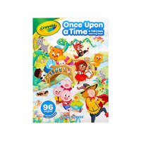 Crayola Once Upon A Time Colouring Book + Sticker Sheet (CRA04-1080)