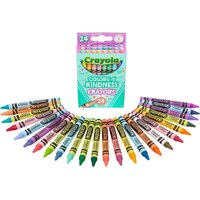 Crayola Colors of Kindness Crayons for Kids 24 Pack (CRA52-0116)