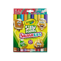 Crayola Silly Scent Smash Ups Dual Ended Markers 10 Pack (CRA58-8342)