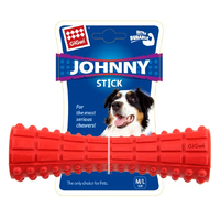 Gigwi Johnny Stick Dog Treat Dispenser Toy Red