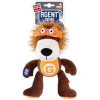 GiGwi Agent Lion Durable Indoor Play Dog Squeaker Toy