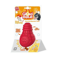 Gigwi Rubber Bulb Non-Toxic Rubber Treat Dispenser Dog Toy Medium